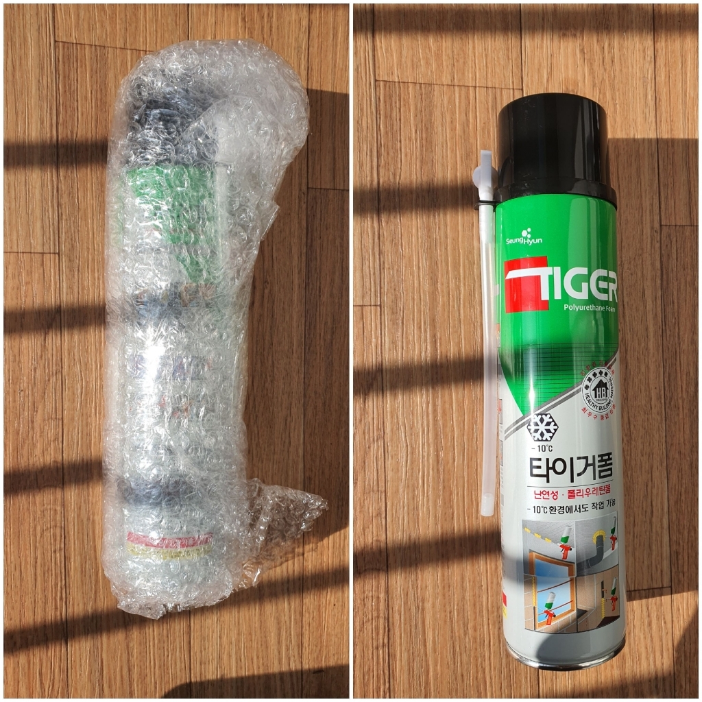SWCHE 우레탄폼 일회용 스프레이 폴리 단열 난연 폼
