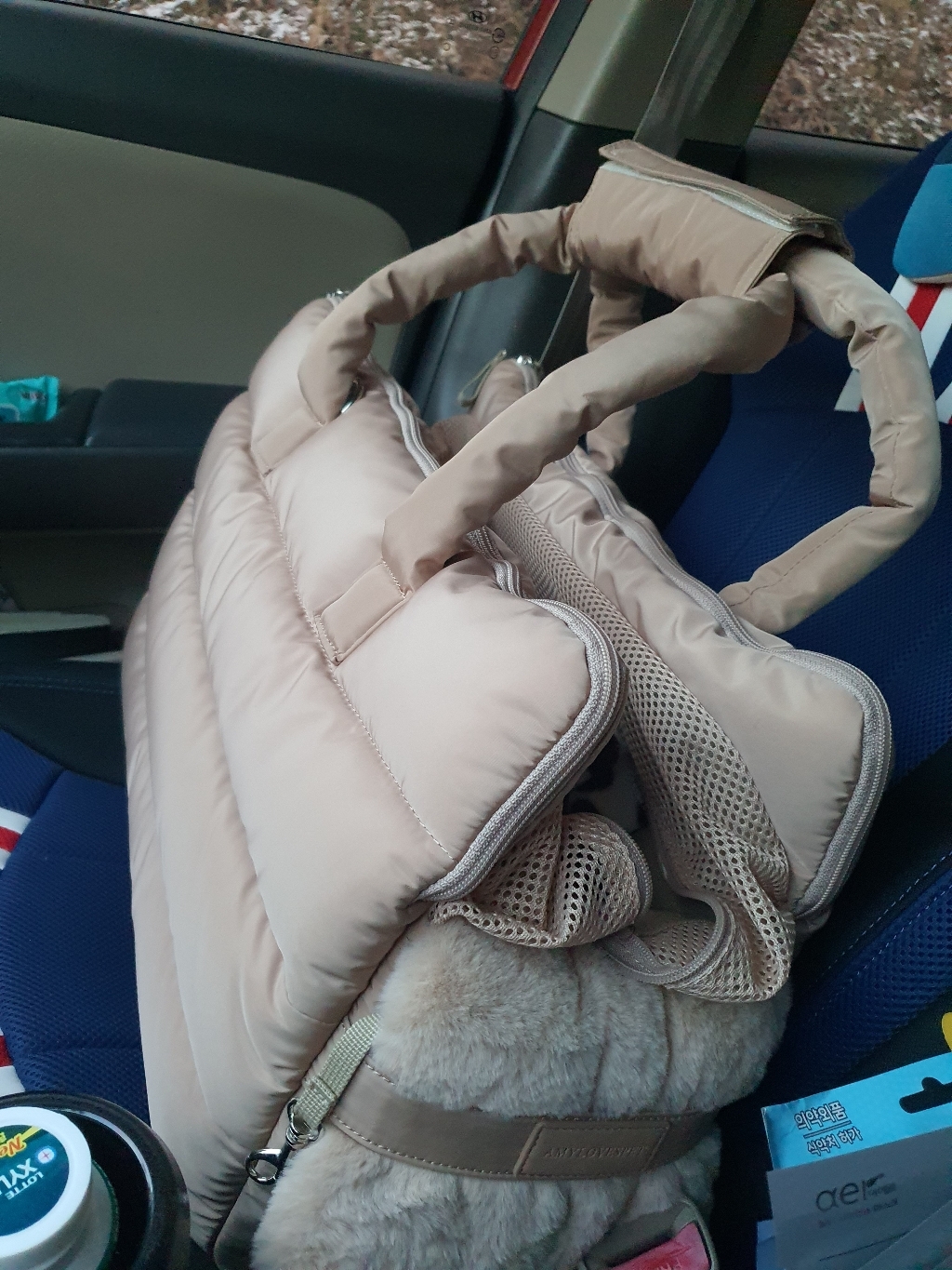 에이미러브즈펫 강아지가방 르네숄더백