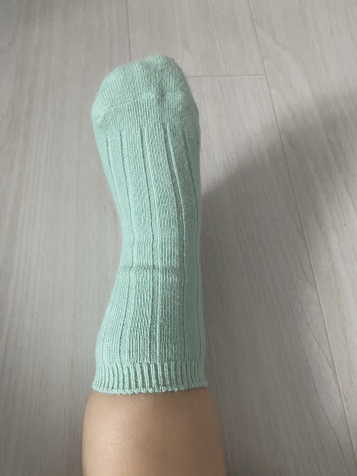 하이베이비클럽 유아용 파스텔 롱 골지 양말 6종