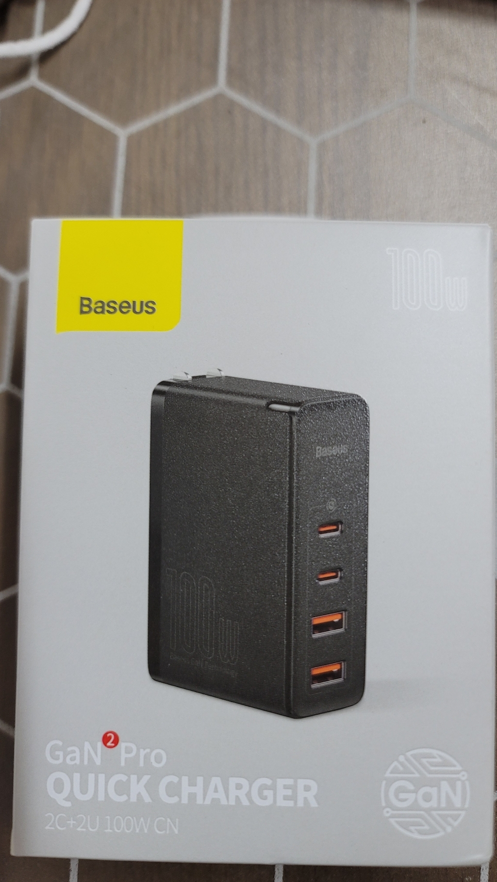 첫드림 Baseus 베이스어스 업그레이드 aN2 ro고속 충전기 2CU 100W 멀티 충전기 4구 충전기 멀티 고속 충전기