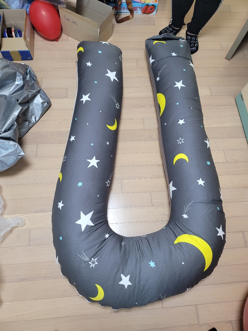 이블랑 순면 바디필로우 U자