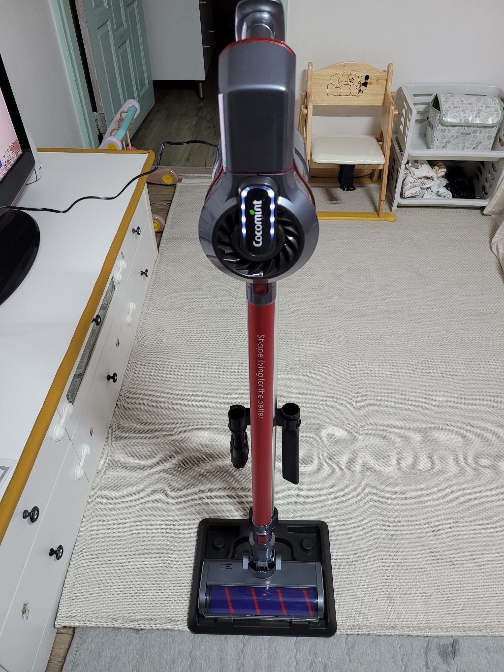코코민트 트윈파워 BDC 무선청소기 O-030