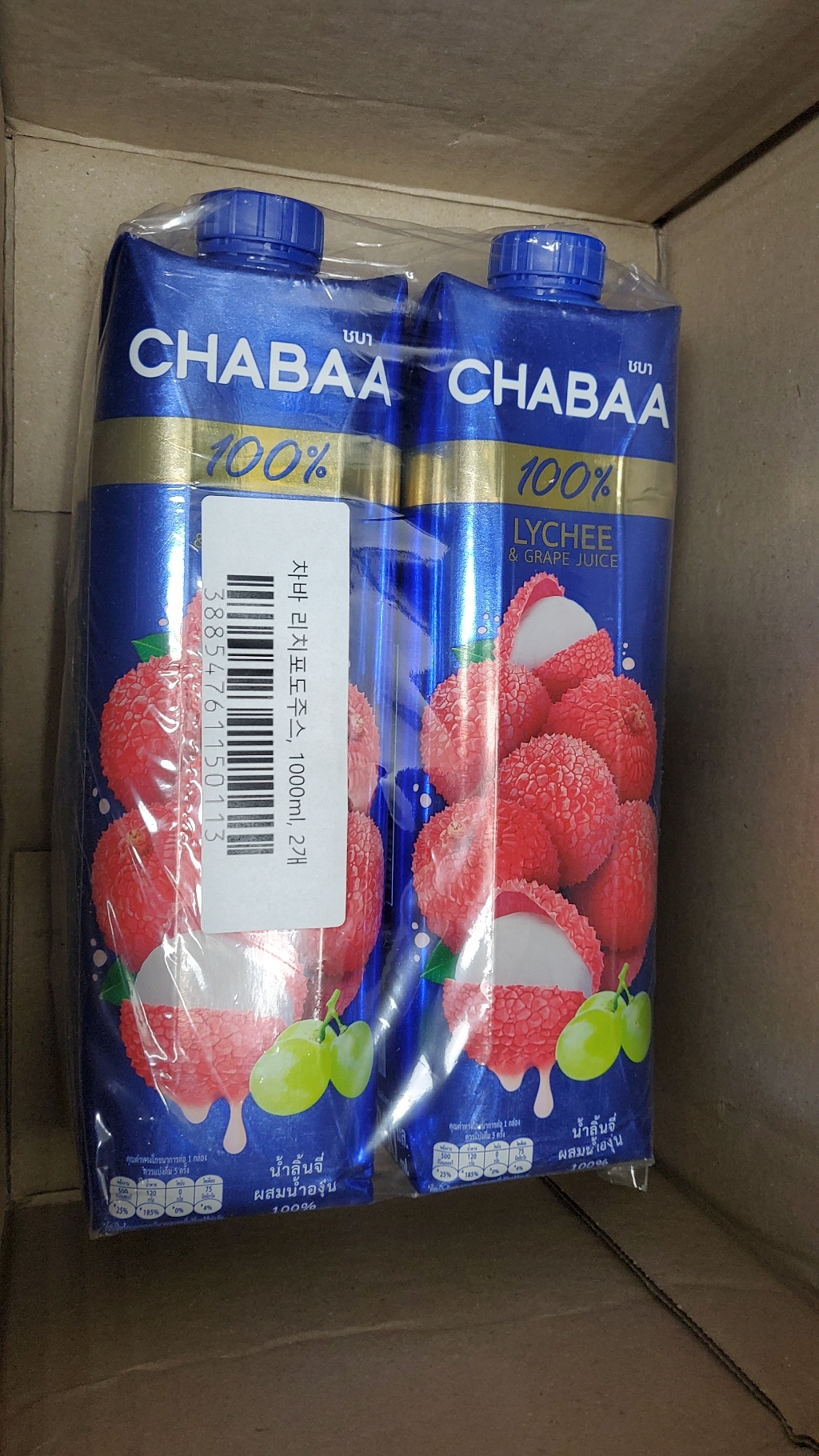 차바 리치포도주스