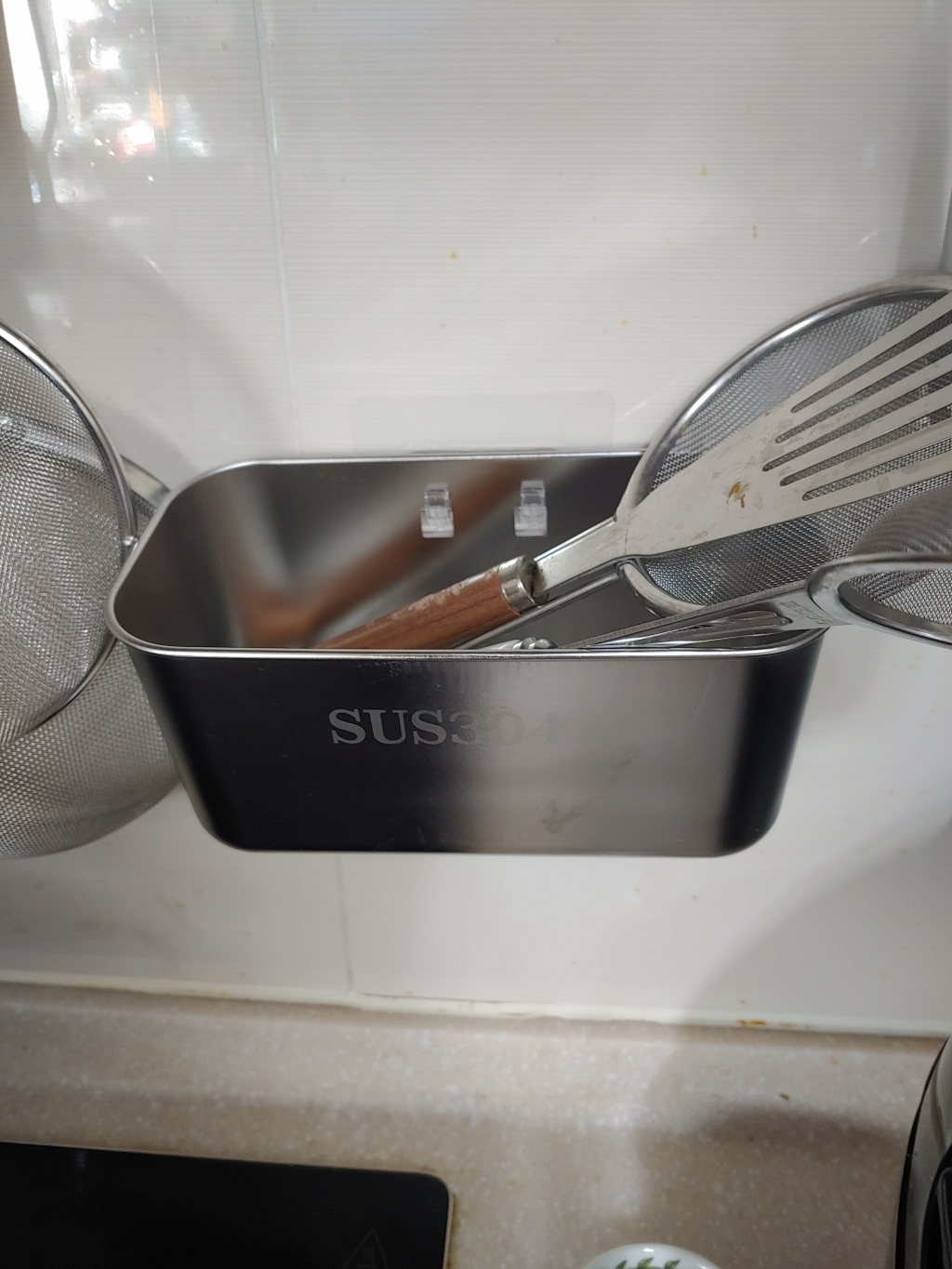 물빠짐 음식물쓰레기통 스텐 수세미거치대 싱크대정리 리뷰후기