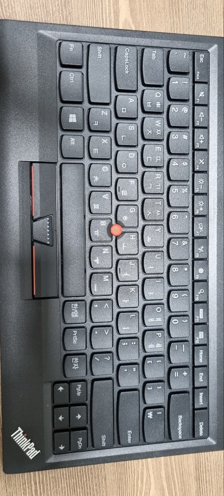 레노버 Thinkad 컴트 USB 트랙포인트 텐키리스 키보드