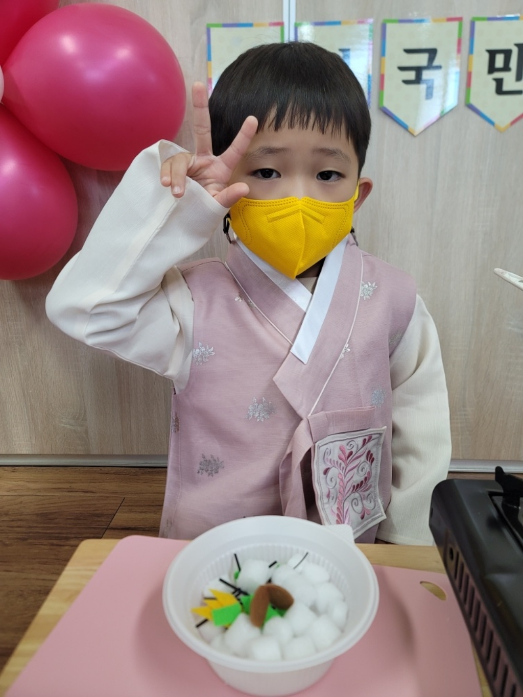 더예한복 남아용 어진별이 한복세트