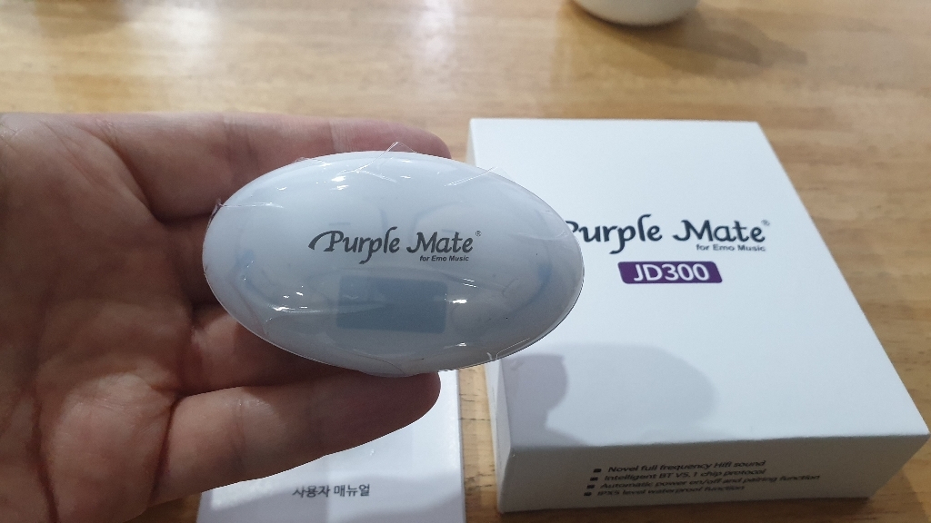 퍼플메이트 블루투스 이어폰 리뷰 후기
