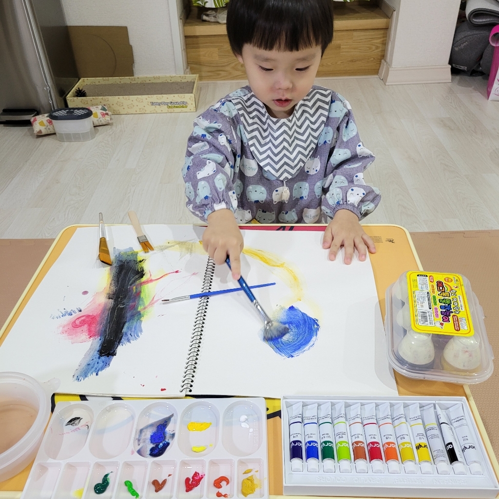 신한화구 학생용 아크릴물감