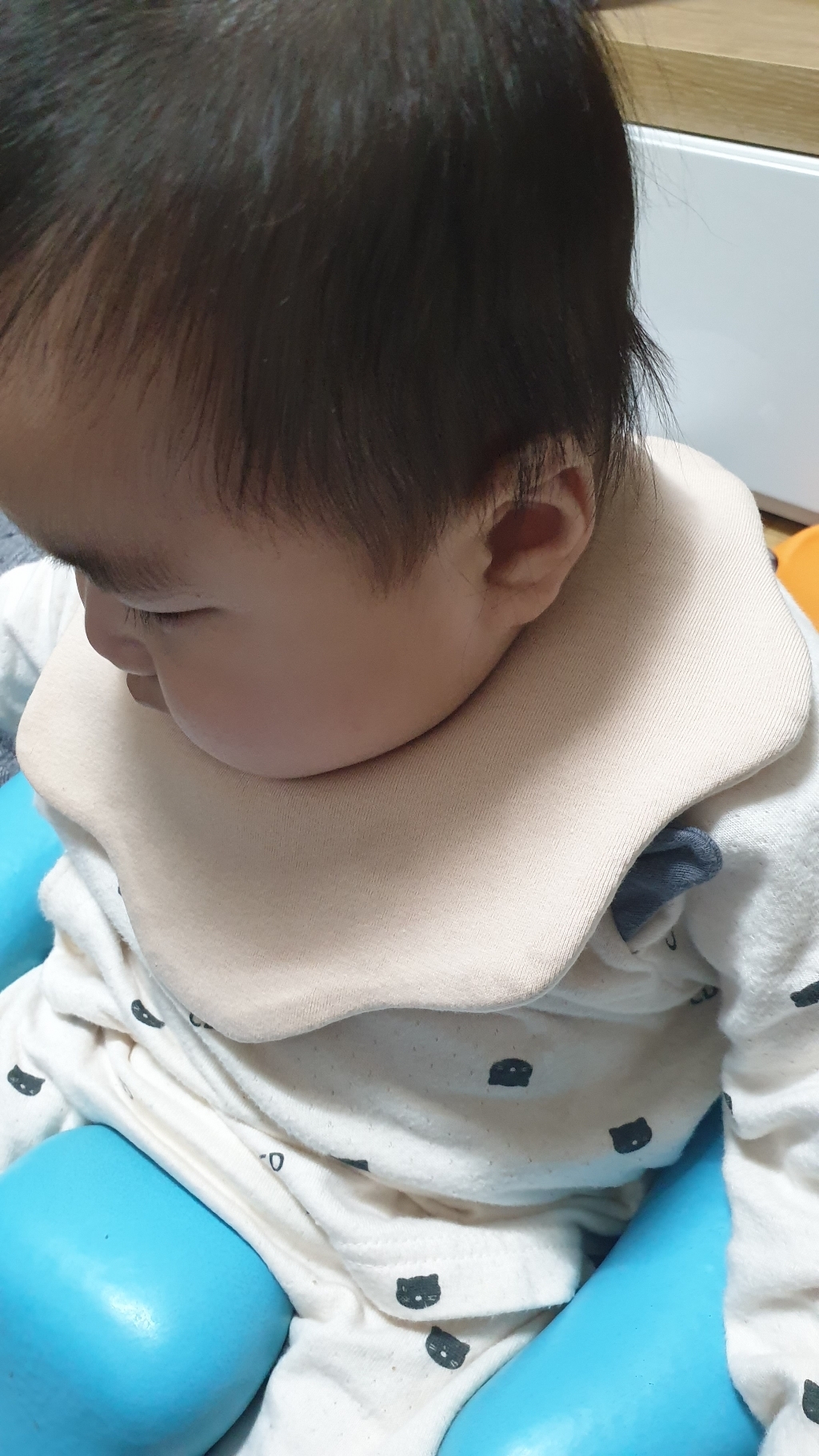 아바마 아기 블링 턱받이 3종세트