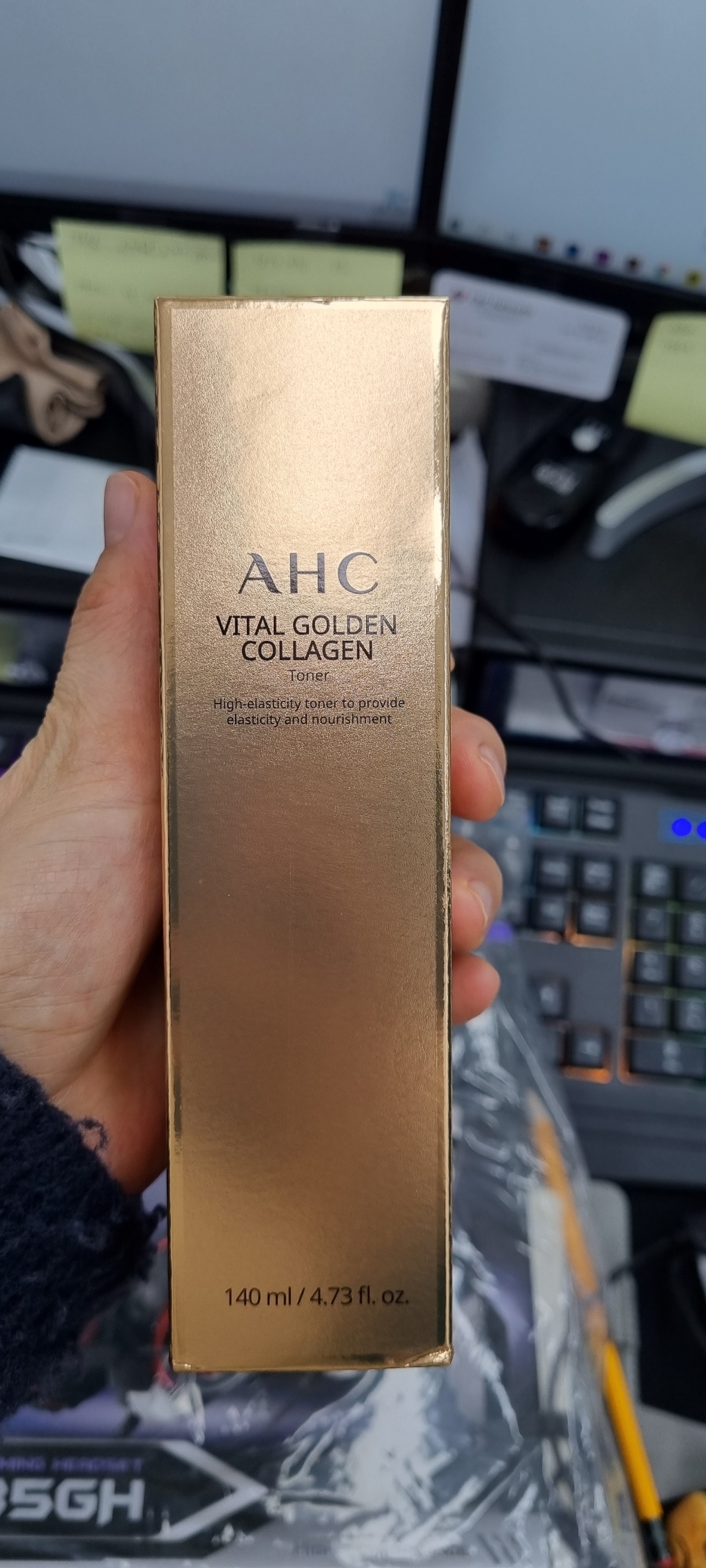 AHC 바이탈 골든 콜라겐 토너