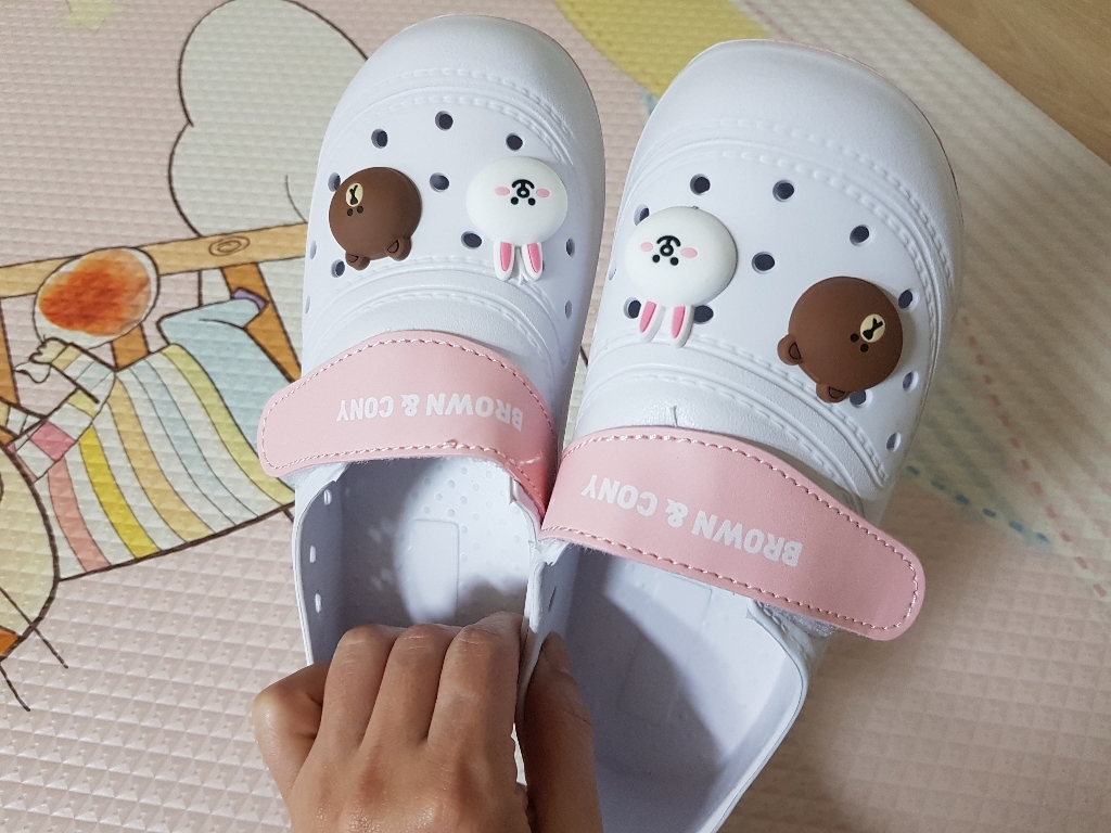 브라운앤프렌즈 아동용 실내화 브라운 앤 코니