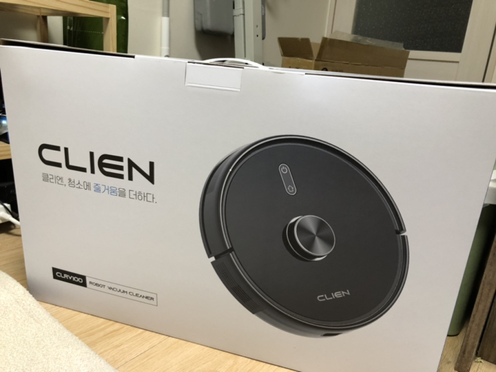 클리엔 3 in 1 로봇청소기 R9 진공 물걸레 전용통 극세사 물걸레 필터 블랙 CRV100