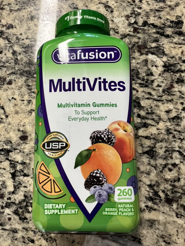 비타퓨전 멀티비이츠 구미 260개입 Vitafusion utiVites uy Vitains 260ctack