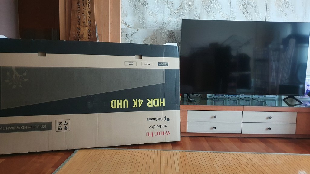 익스코리아 65TV 4K UHD 안드로이드 스마트TV SA65UEX1 구글