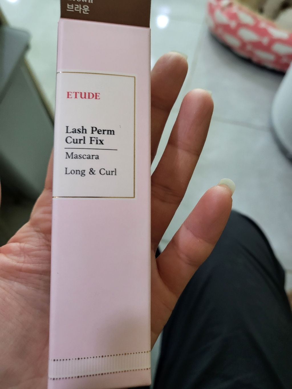 에뛰드 래쉬펌 컬픽스 마스카라 롱앤컬