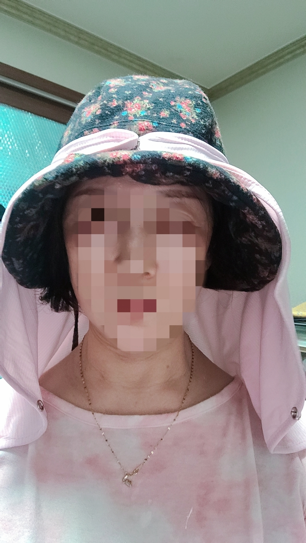 파니파오 국산 쿨링 햇빛가리개 잣나무 추출 냉감소재