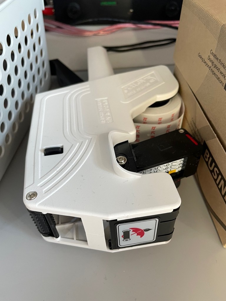모텍스 라벨기 가격표시기 X-5500 6열라벨