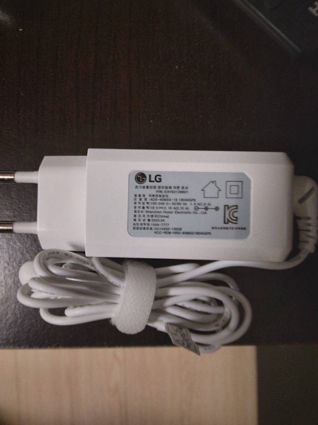 정품 19V 21A 40W 외경 4 울트라북 노트북 어댑터