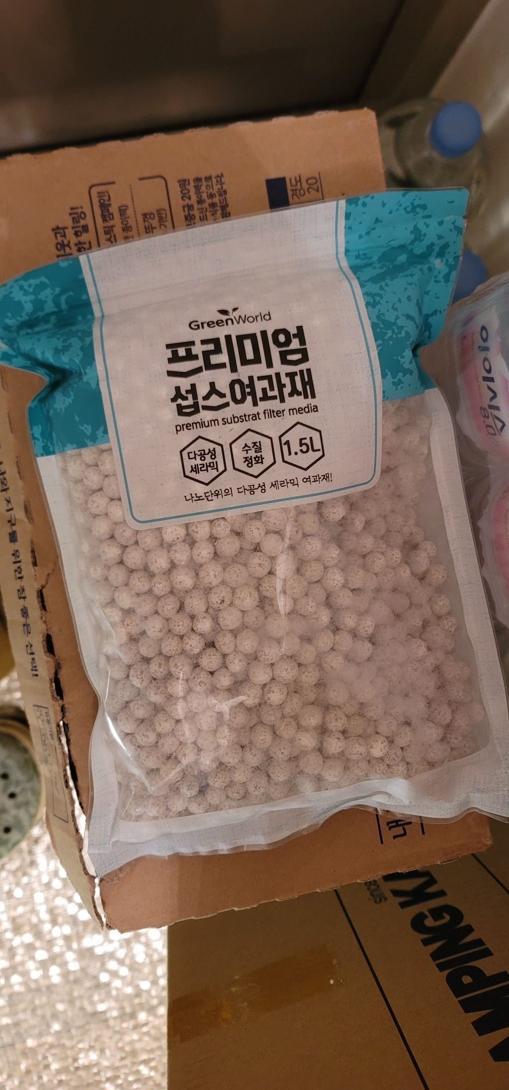 그린월드 프리미엄 섭스여과재