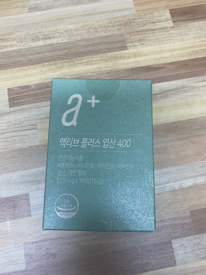 뉴트리모어 액티브 플러스 엽산 400