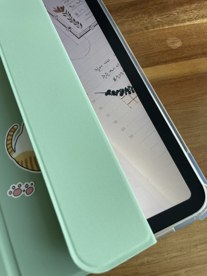 아이엠듀 슬림 반투명 스마트커버 태블릿C 케이스
