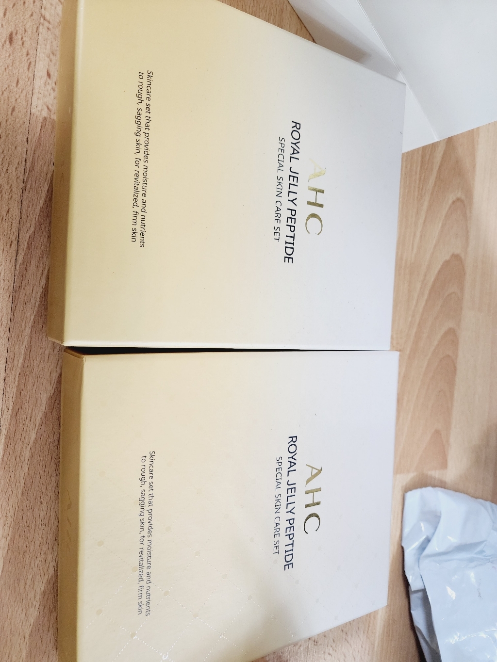 AHC 로얄 젤리 펩타이드 기초화장품 2종