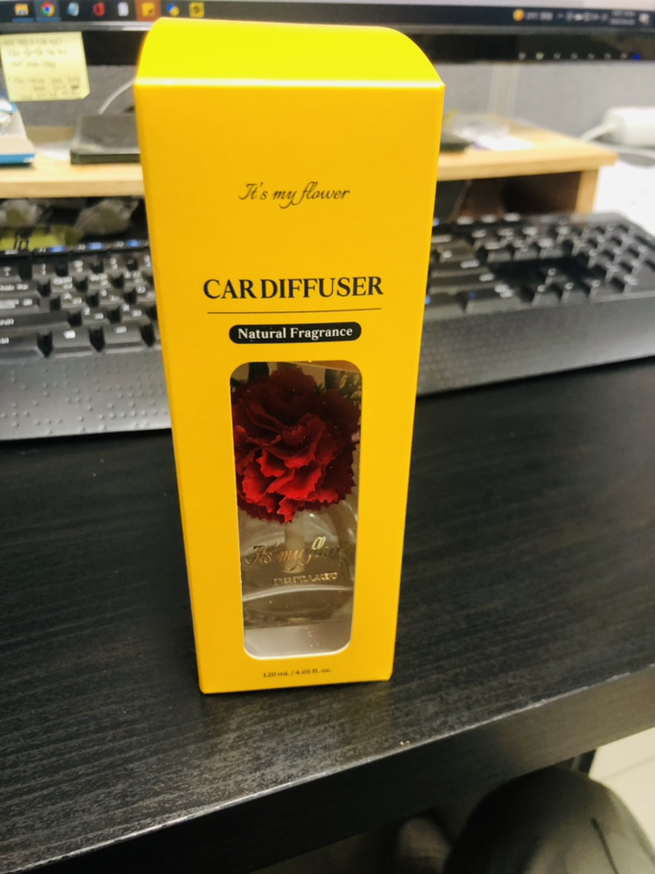 카네이션 차량용 디퓨저 고급 선물 어버이날 스승의날 부모님 엄마 아빠 선생님 자동차 방향제