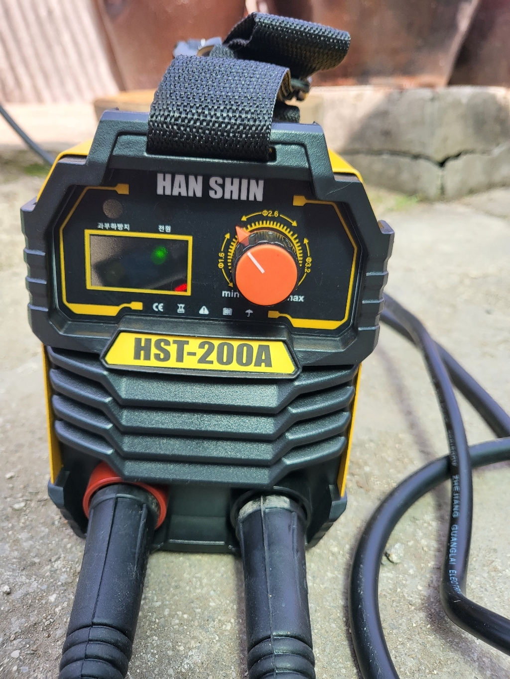 한신 초경량 가정용 용접기 풀세트 5Kw HST-200A