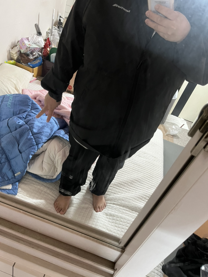 무무스크 웜업 땀복 팬츠