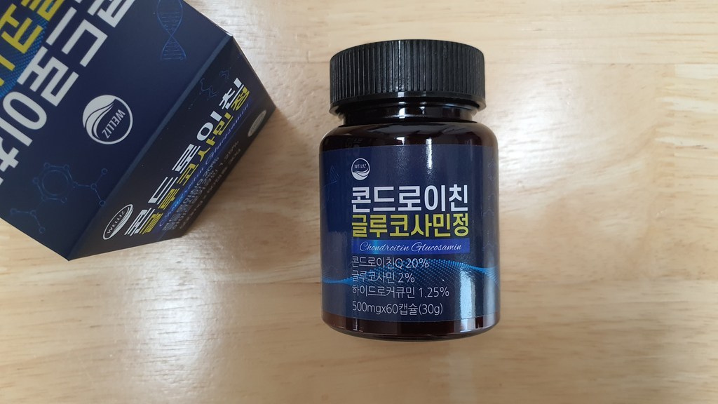 웰리즈 관절엔 콘드로이친 글루코사민정 2개월분