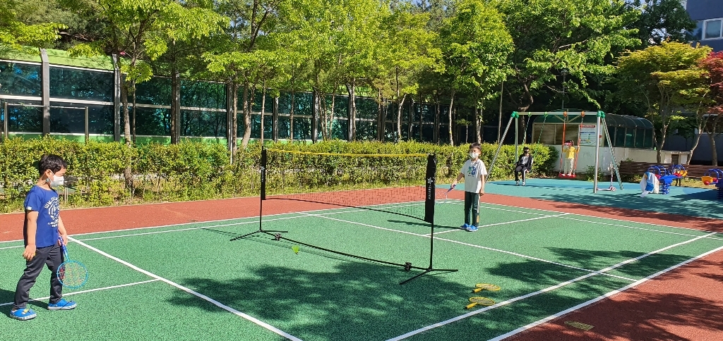 스타존 휴대용 배드민턴 족구 배구 다용도 운동 그물망 야외 높이조절 가능 네트
