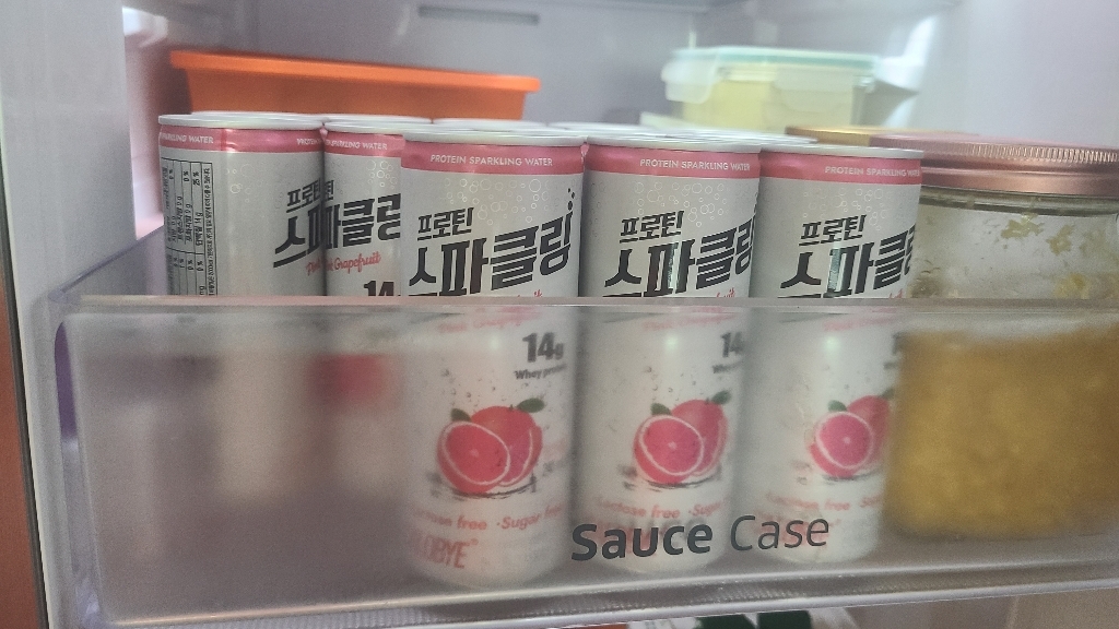 칼로바이 프로틴 스파클링 무설탕 핑크자몽 탄산음료