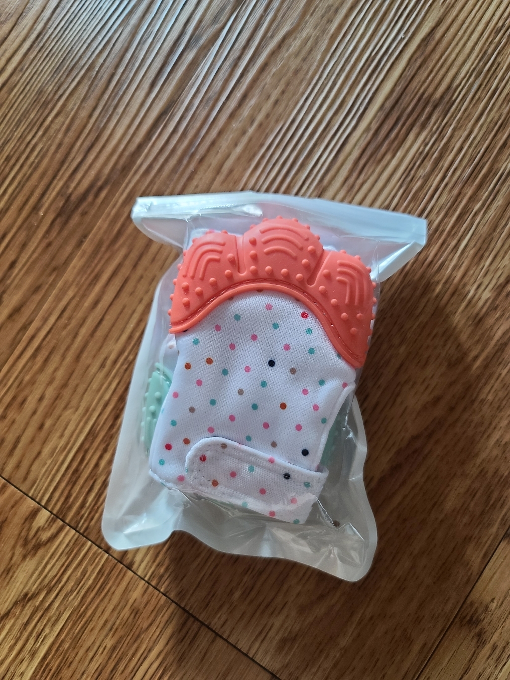 조이멀티 도트 유아 글러브 치발기 3종