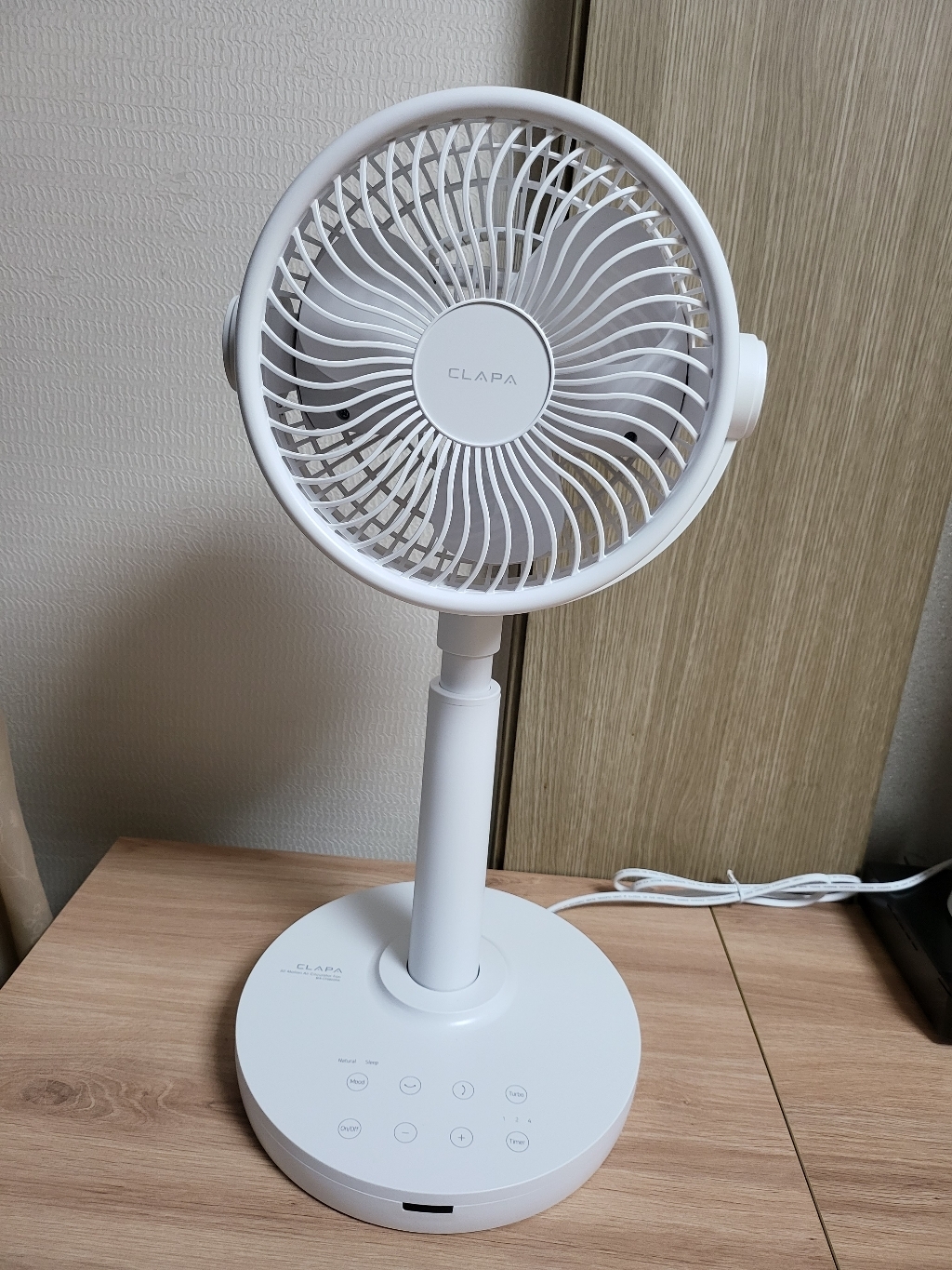 CCF-30B 시라파 서큘레이터 화이트 블랙 저소음 거실용