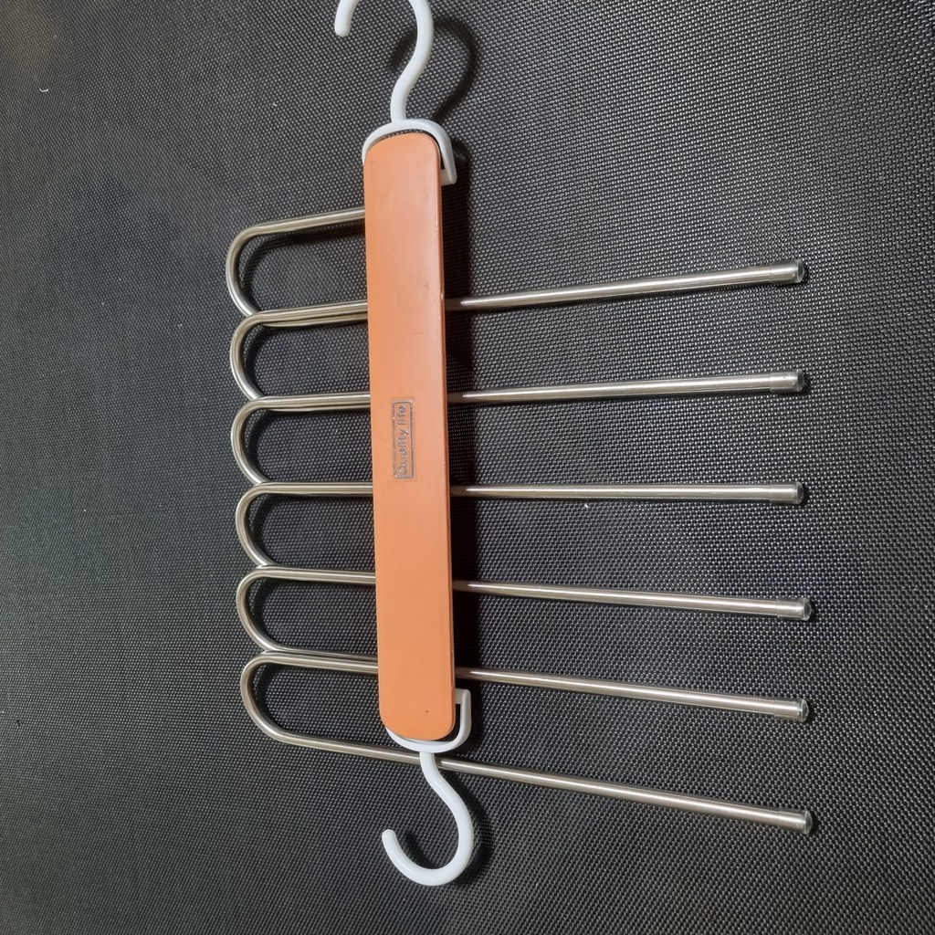 리씨상점 다용도 접이식 6단 바지걸이