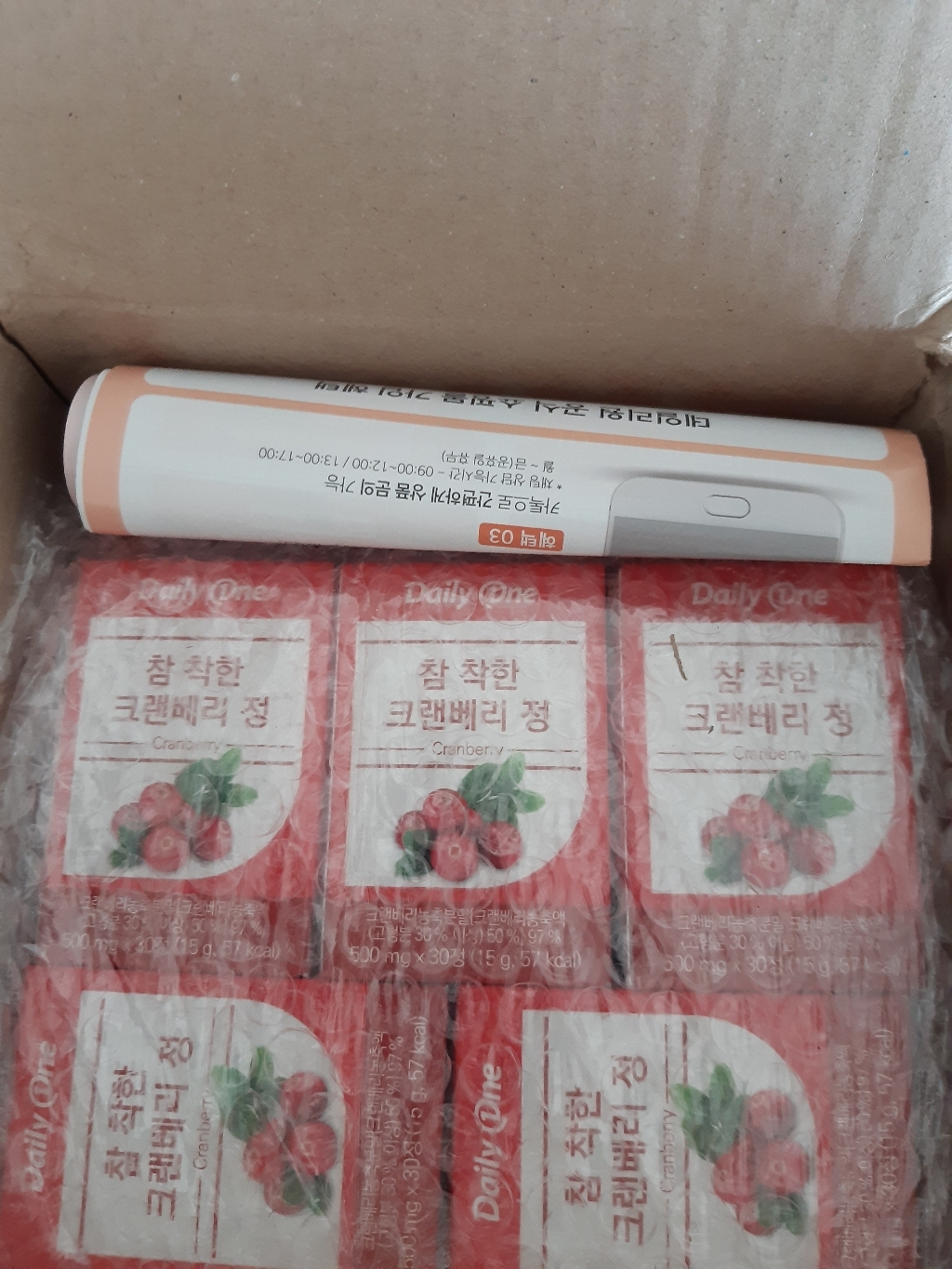 데일리원 참 착한 크랜베리 정