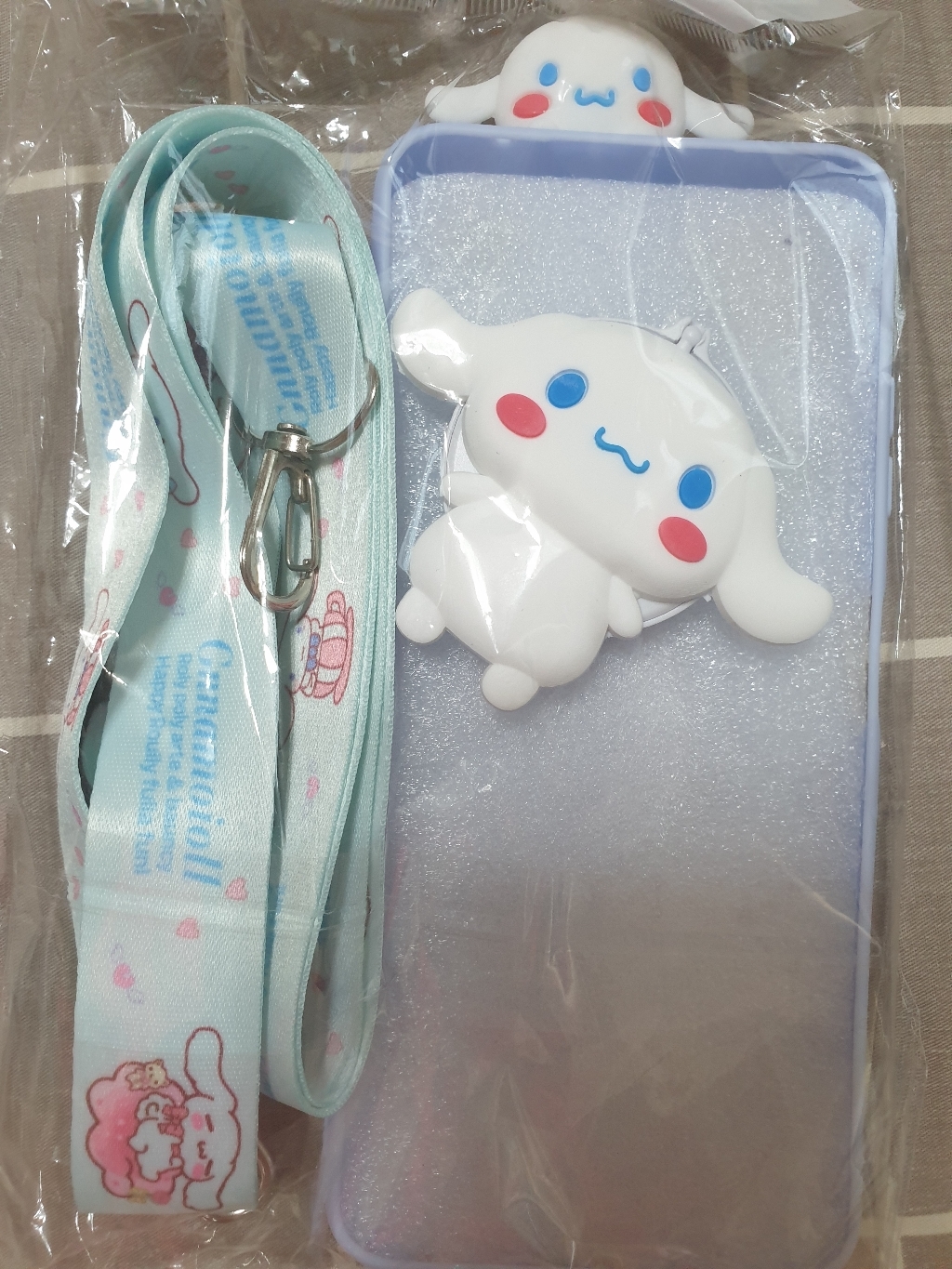 갤럭시 A22 와이드5 버디폰 목걸이 그립톡 케이스