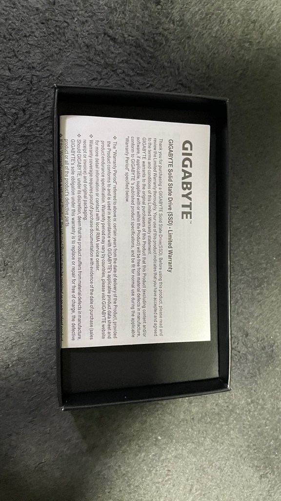 기가바이트 AORUS NVe en4 SSD