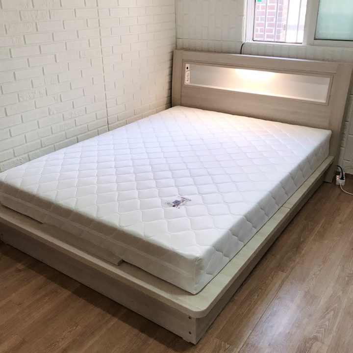 크렌시아 라이 LED 침대 본넬매트리스 방문설치 리뷰후기