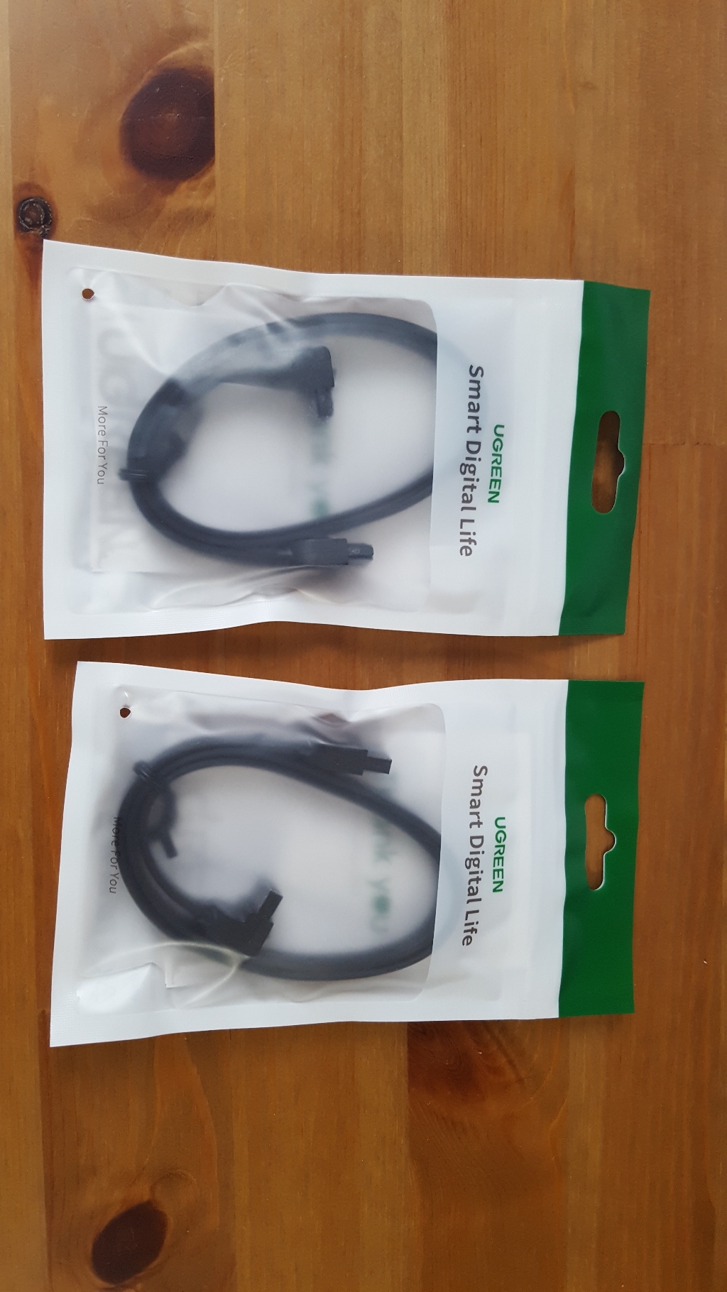 유그린 고급형 SATA3 케이블 90도