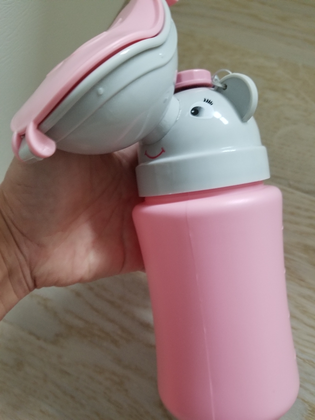 베이비플라넷 여아용 휴대용 소변기