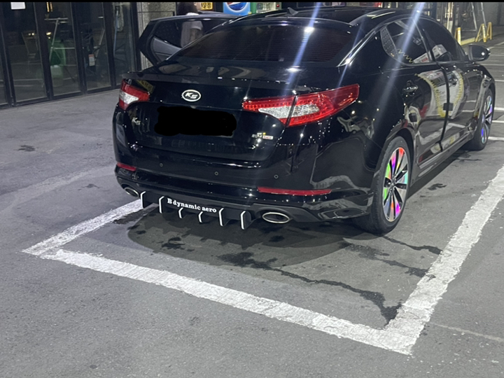 B dynaic aero 리어 디퓨져 리어 립댐 카나드윙 에어로 윙 공용리어디퓨져 라인테이프 데칼스티커 디퓨져 바디킷 프론트댐 킷