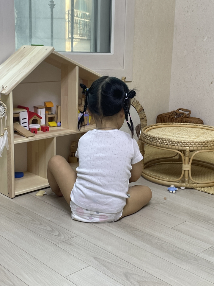 하페 우리 집 반려 동물 여아 역할놀이 목재완구