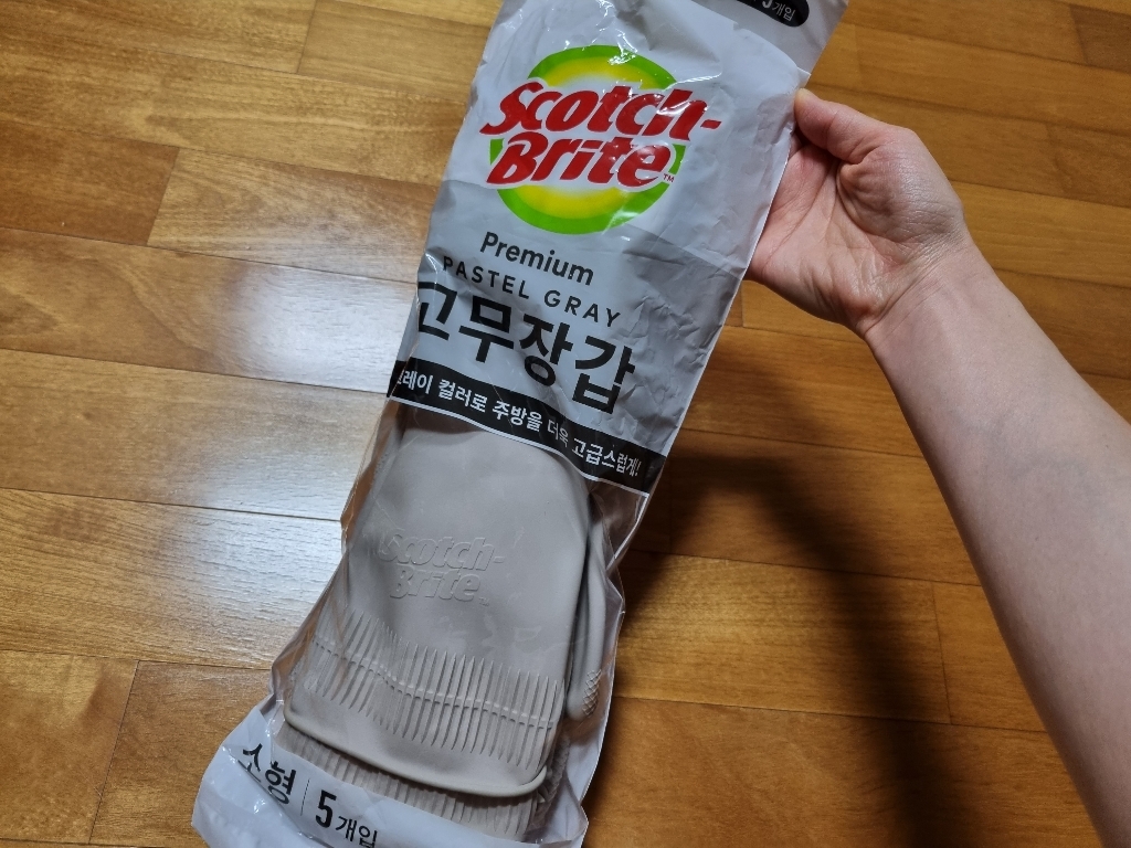스카치브라이트 고무장갑 소형
