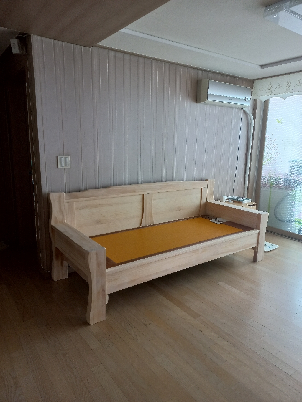 HD 네츄럴원목SF 카우치 현대흙 흙쇼파