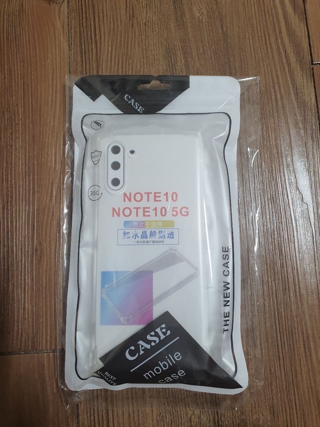 퀵핀 갤럭시노트10 / 노트10 플러스 범퍼 젤리 케이스