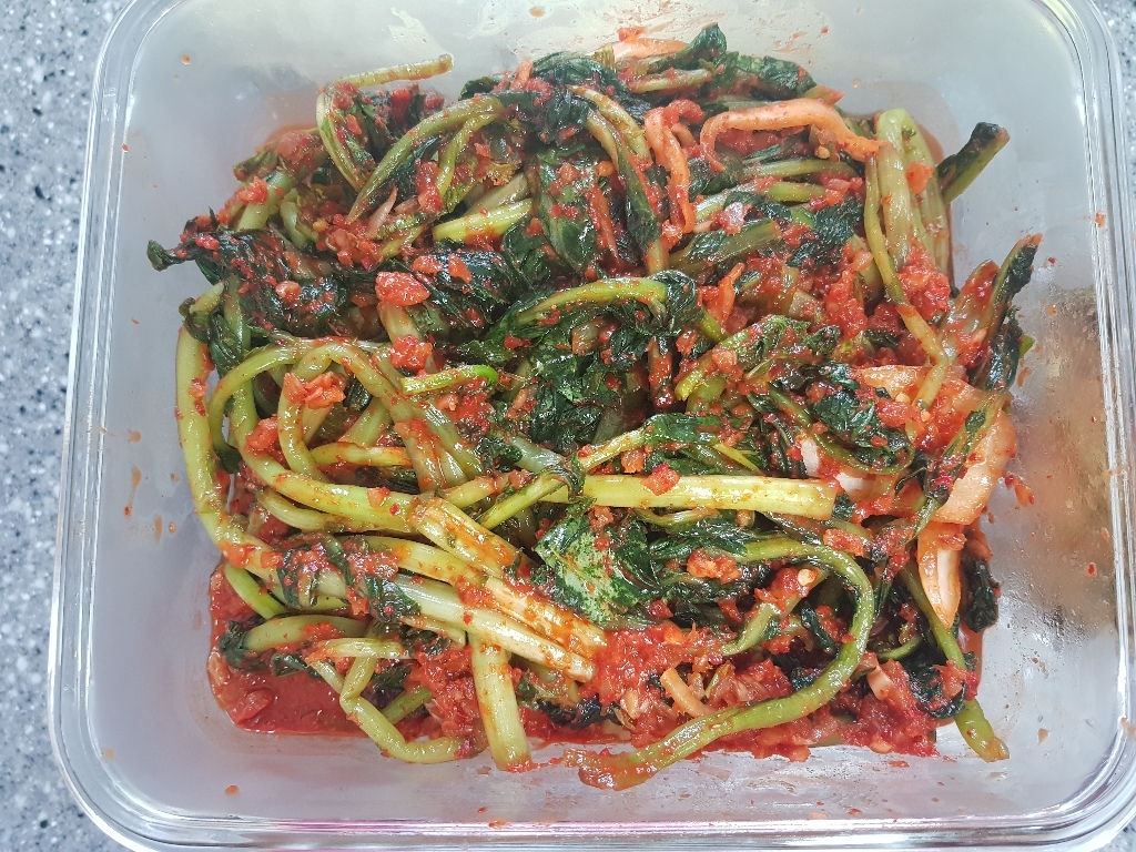 맘쏙김치 오늘 만든 국내산 시원한 열무김치