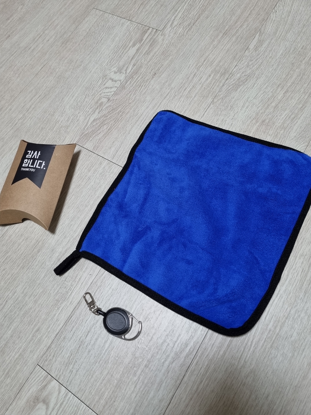 조일테크 골프공 타월 릴와이어