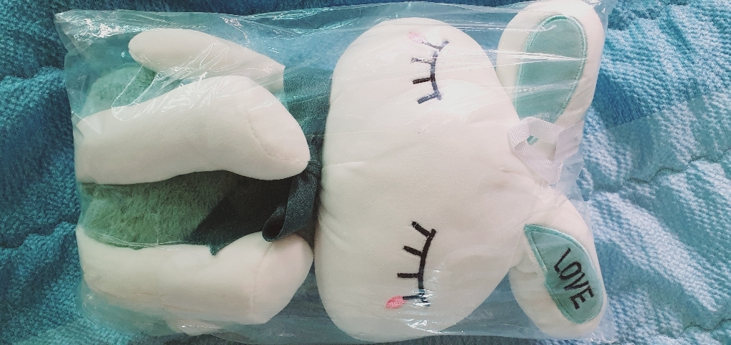 네이처타임즈 안고자는 토끼 인형