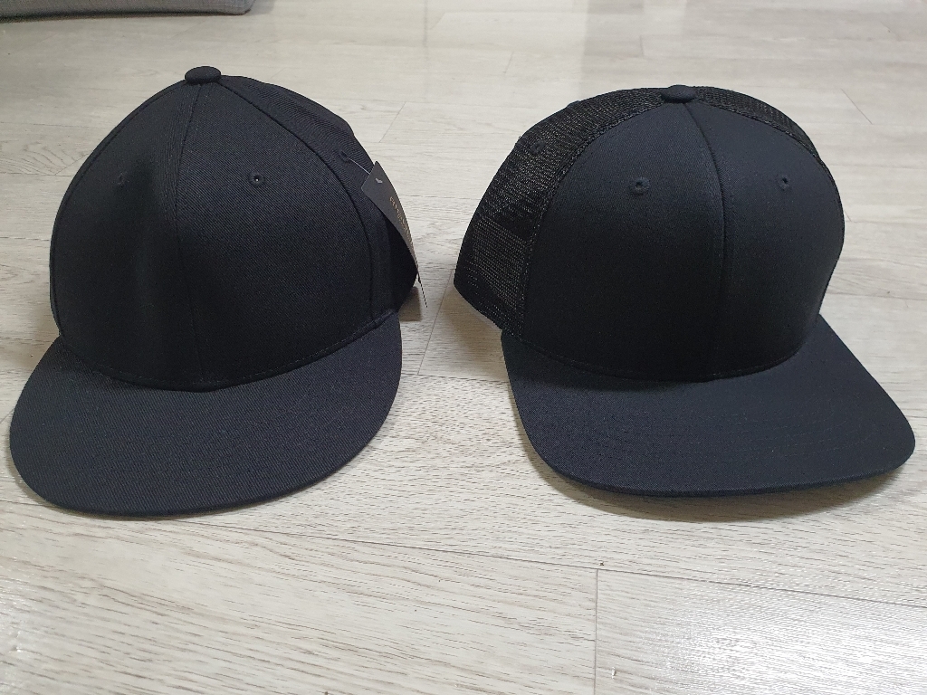 롸잇나우 빅사이즈 무지 스냅백